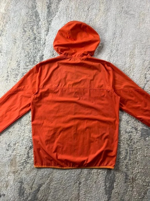 Chaqueta deportiva de pista con cremallera y rompevientos naranja talla M – photo 8